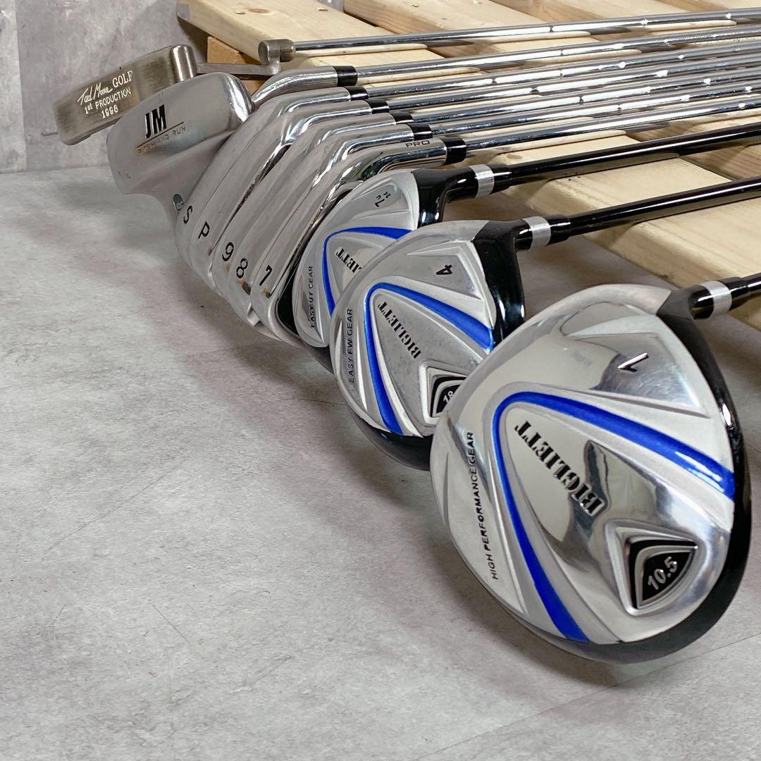 V668 BIGLIETT 他 メンズ ゴルフ クラブ フルセット 初心者 練習