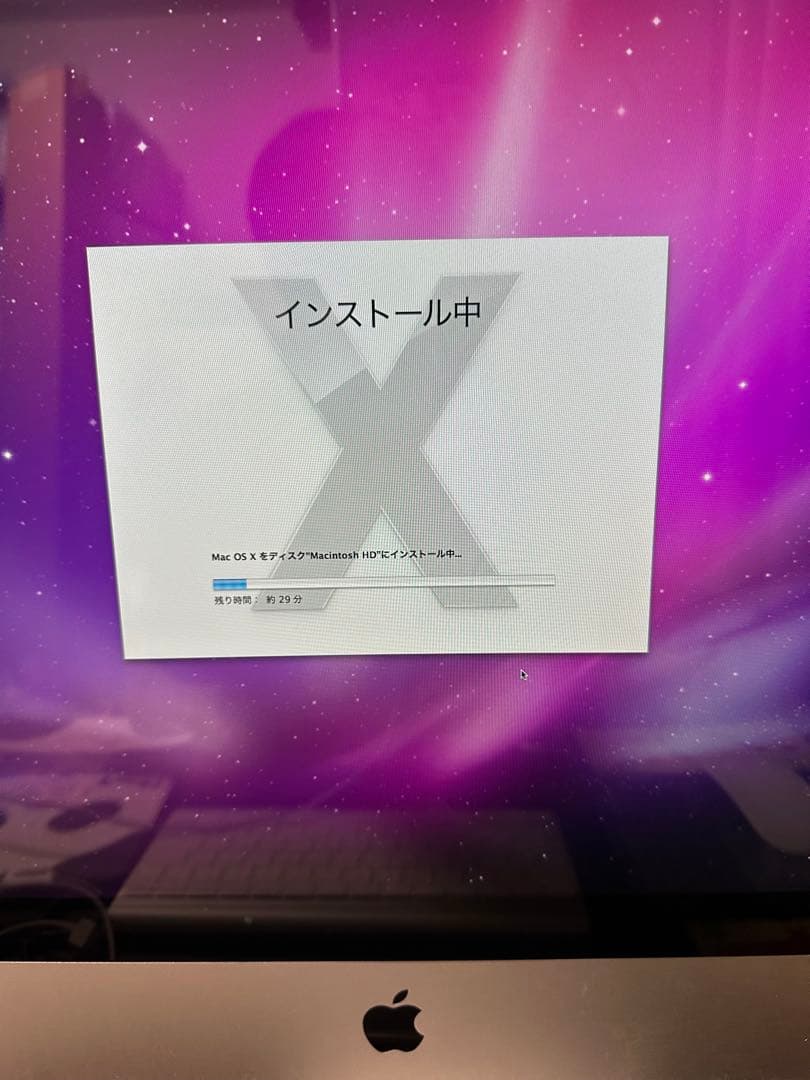 Macデスクトップ imac 27 Late 2009 MB952 12GB 1TB