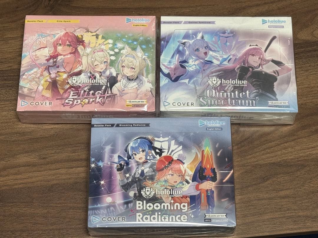 英語版 エリートスパーク クインテットスペクトラム ブルーミングレディアンス