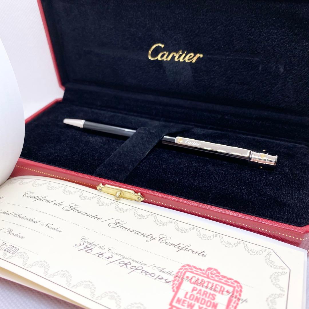 【美品】Cartier カルティエ サントス ドゥ カルティエ ボールペン