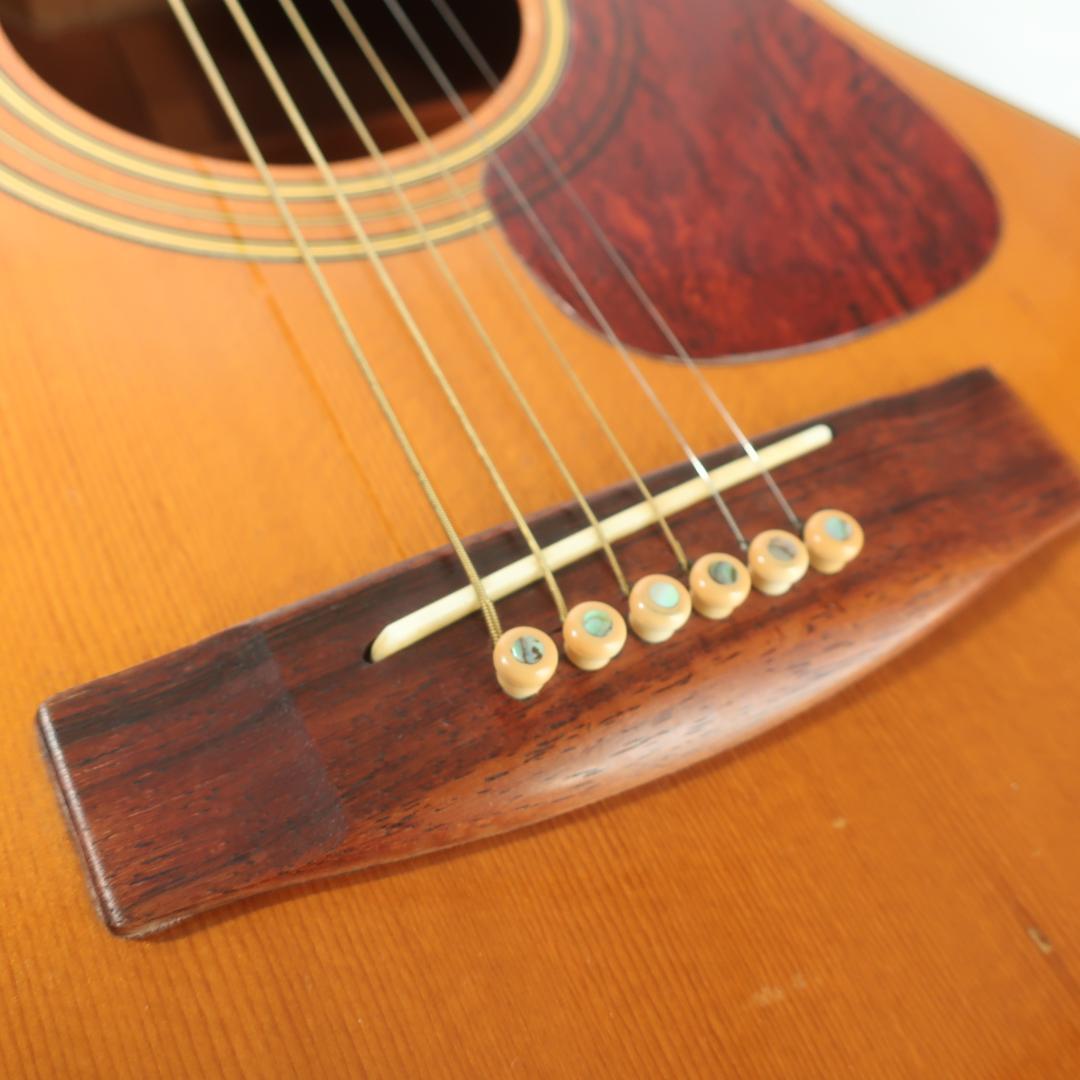 弦交換 YAMAHA FG-130 ギター ケース付 グリーンラベル ビンテージ