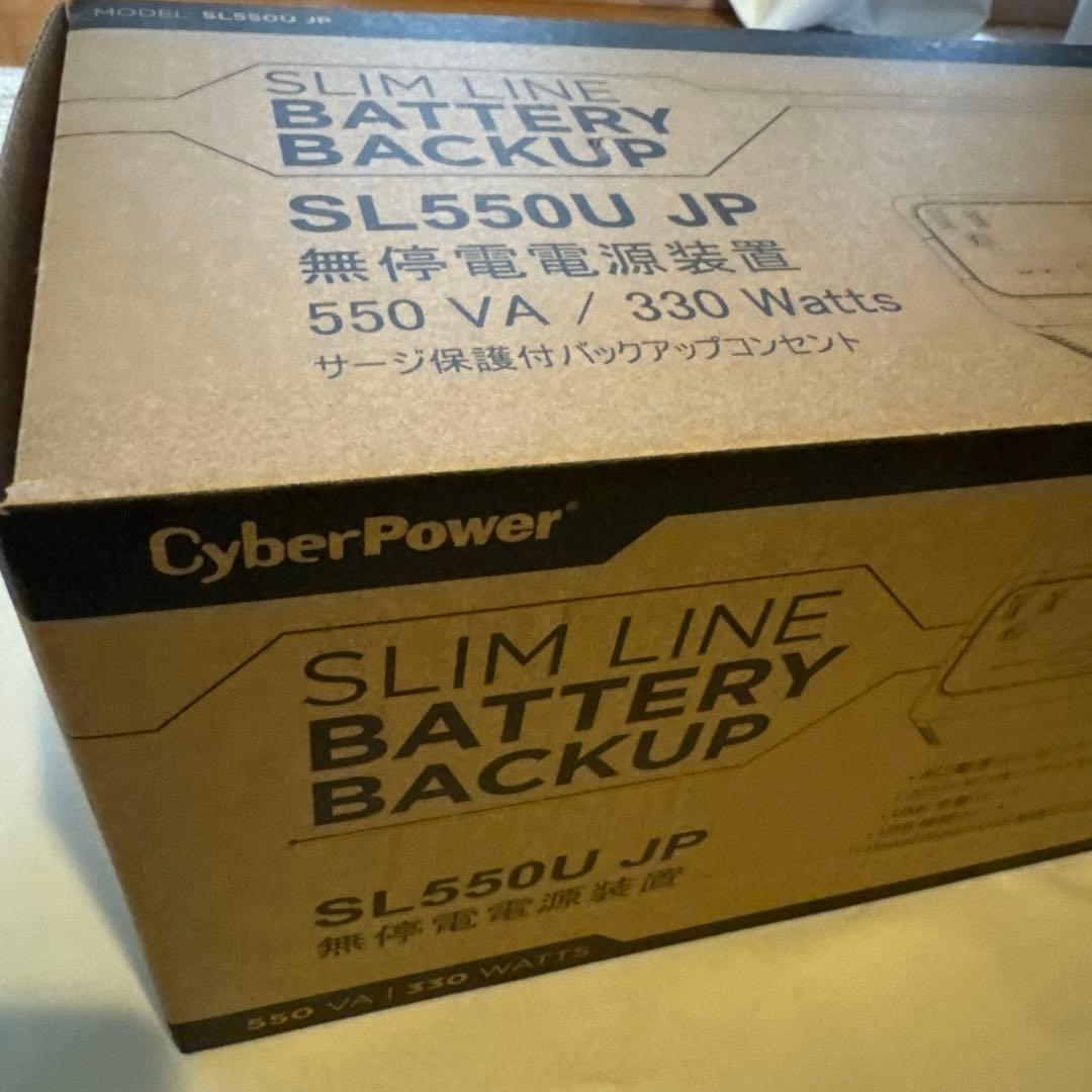 CyberPower SL550U JP 無停電電源装置 550VA/330W