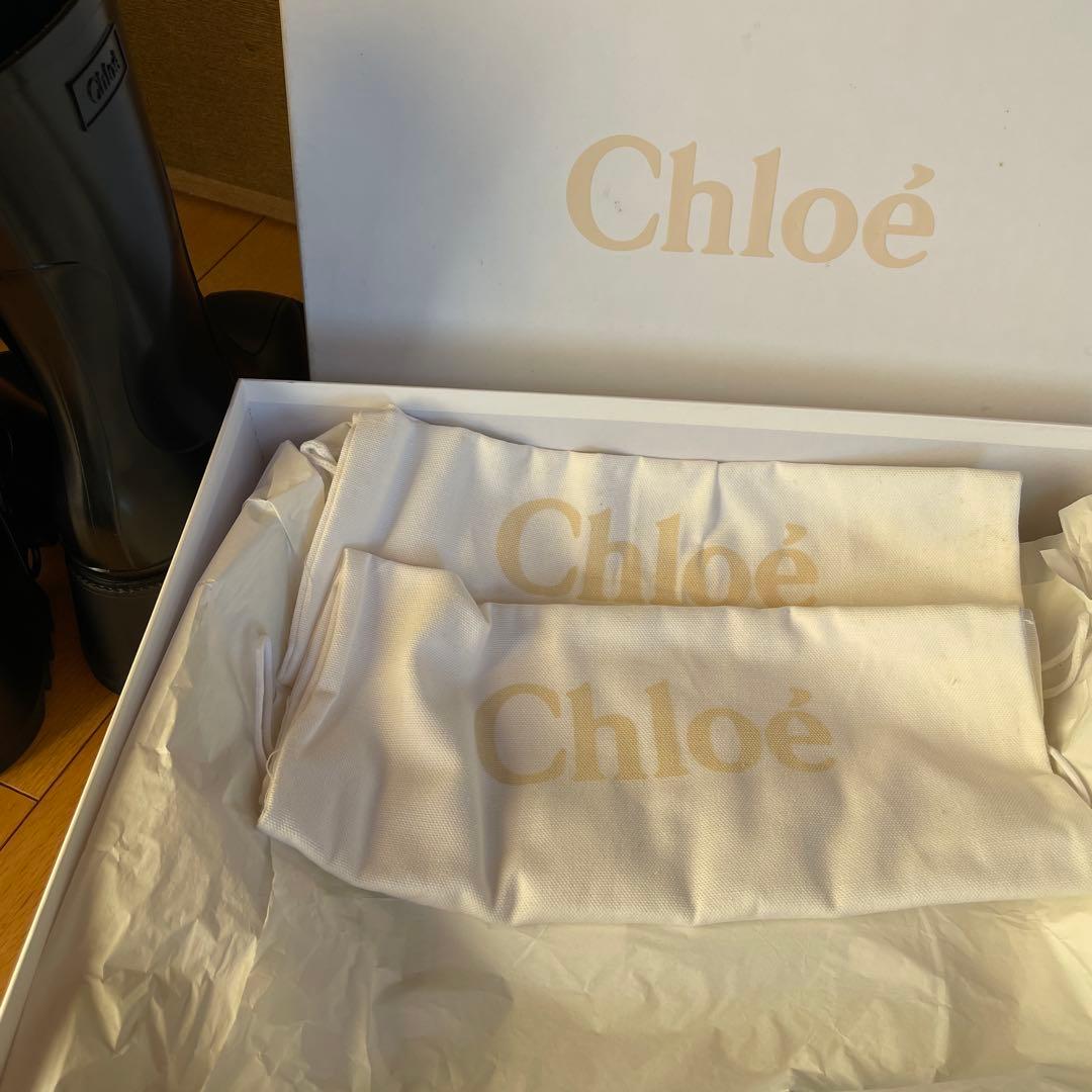 Chloé ブラック 長靴 Betty ベティ