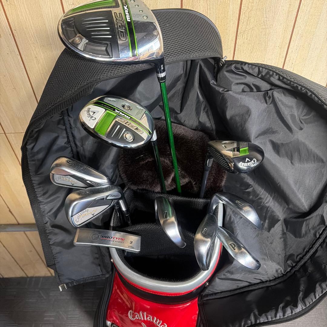 ◆◆キャロウェイ、エピックマックス、ファースト　シャフト全てS. フォージド