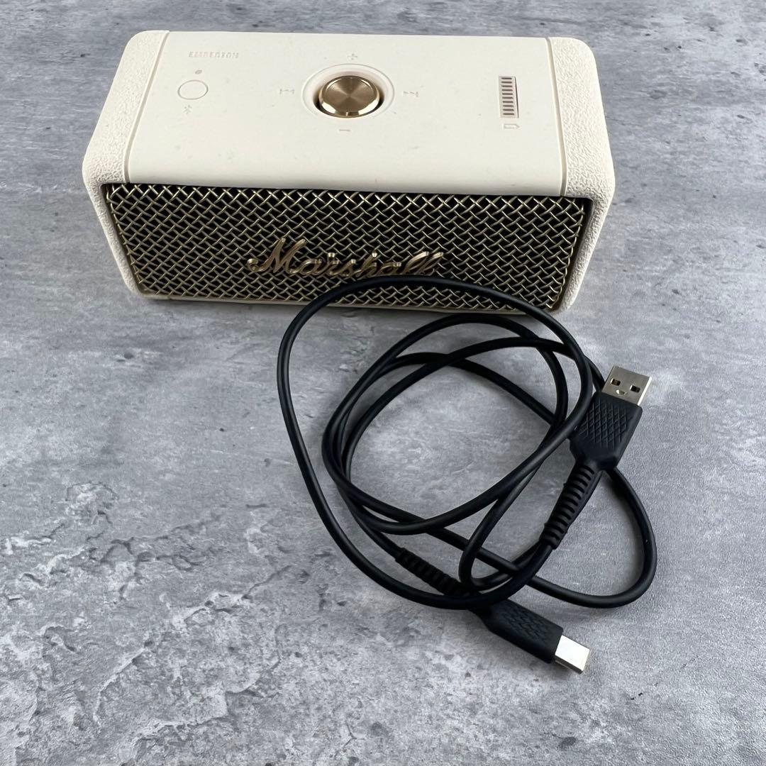 【美品】Marshall ワイヤレススピーカー ホワイト