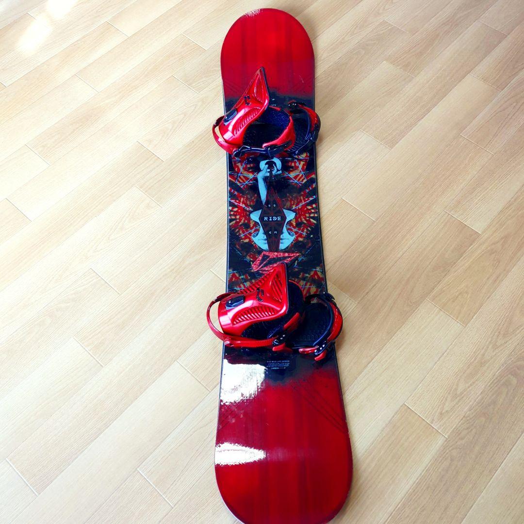 スノーボードセット RIDE Wildlife CAPO ロッカー ビンディング