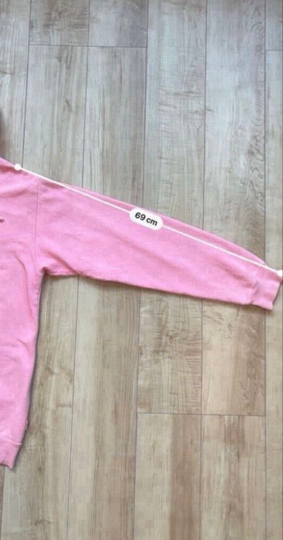 Supreme ピンク フード付きパーカー M 値下げ❌