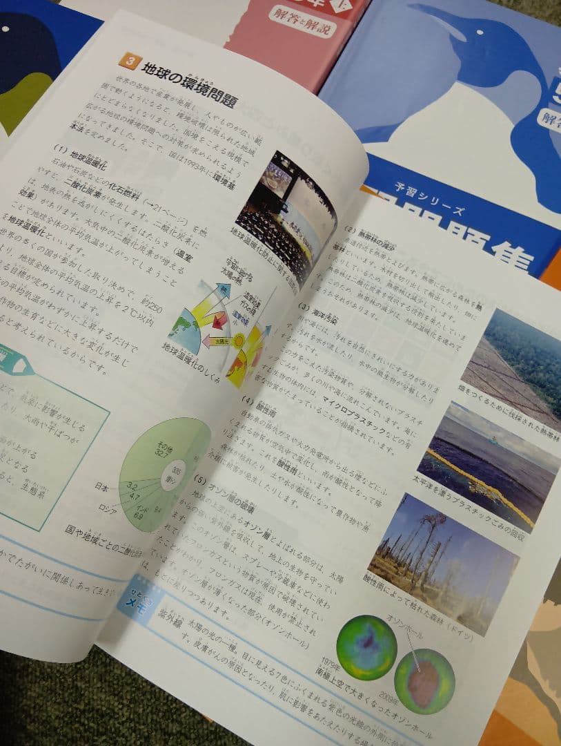 状態良　書き込み解答ほぼ無　四谷大塚5年　国算理社/上　中古2023年使用