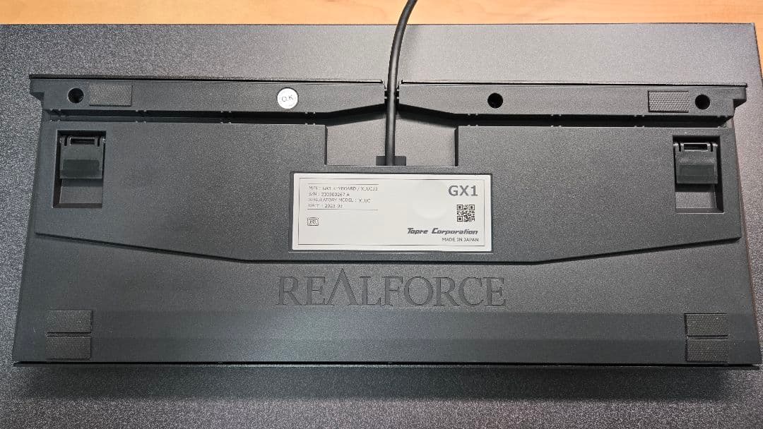 REALFORCE GX1 30g 日本語配列