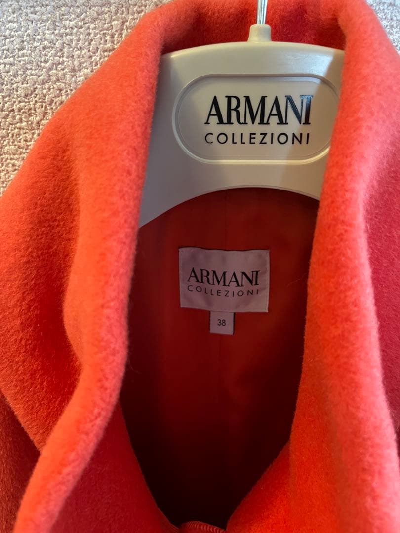 【美品】アルマーニ　コレツォーニ　コート　レディース38