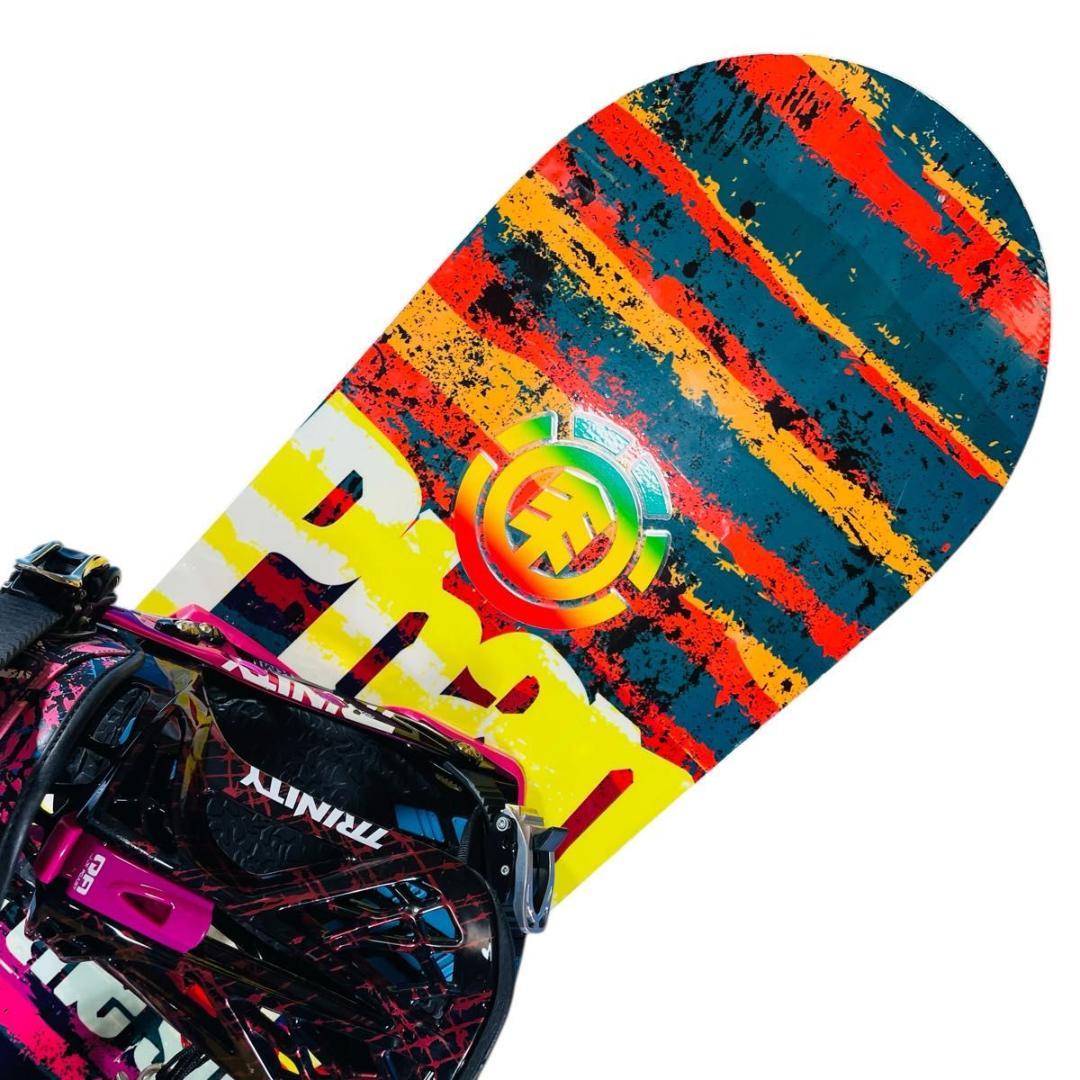 【くー】スノーボードセット「PHANTOM×kissmark」153メンズ