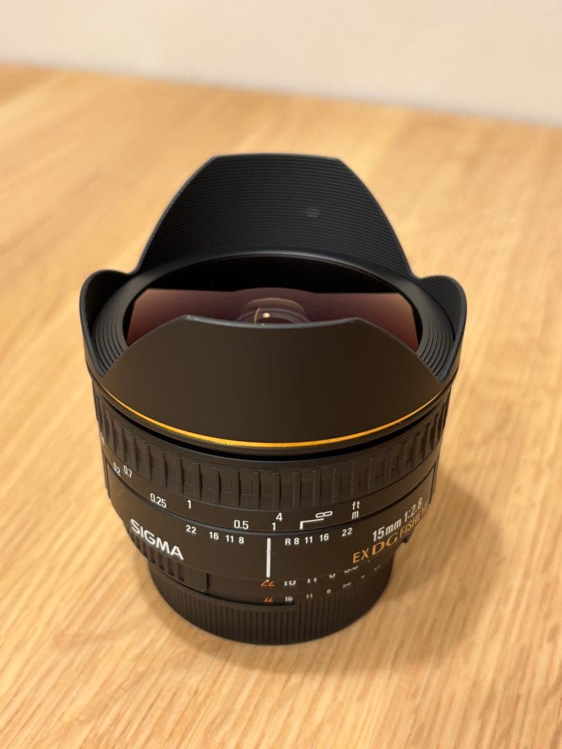 シグマ 15mm F2.8EX DG DIAGONAL FISHEYE ニコン用