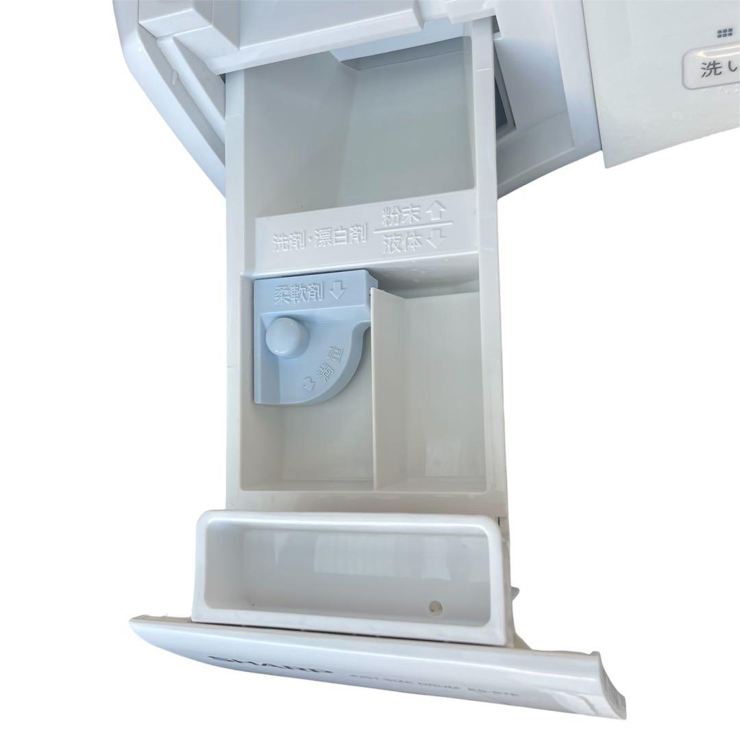 ★◯SHARP ドラム式洗濯機 ホワイト ES-S7E 左開き