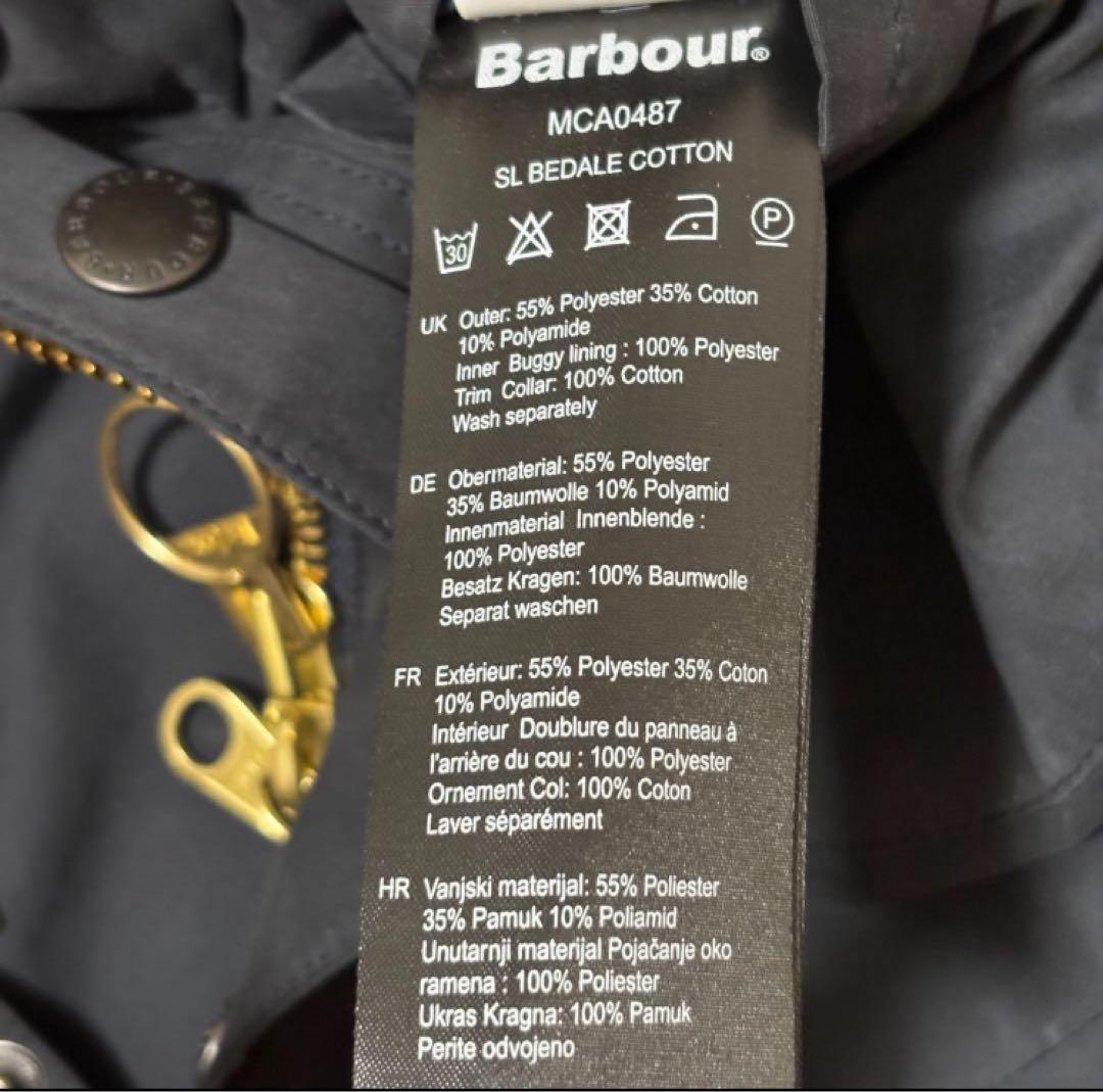 Barbour バブアー BEDALE SL ビデイル ネイビー　40