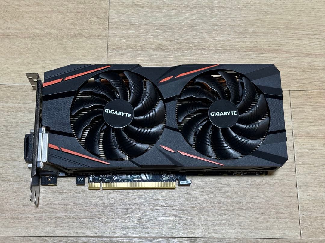 GIGABYTE RX570 グラフィックボード デュアルファン