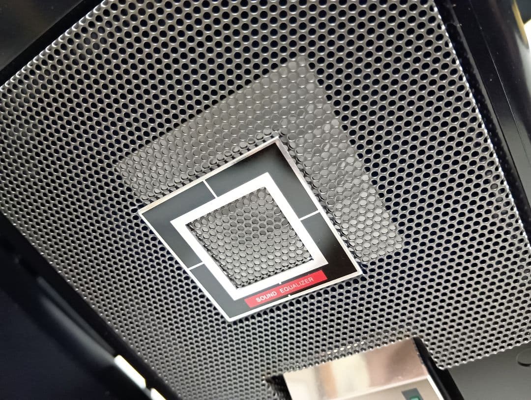 1980's　AIWA アイワ AFB-10 ペア スピーカー アンプ内蔵