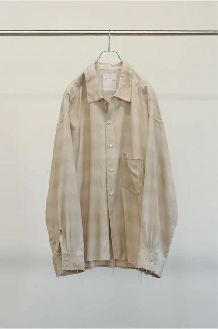 アンセルム　OMBRECHECK SHIRT | PINK サイズ　1