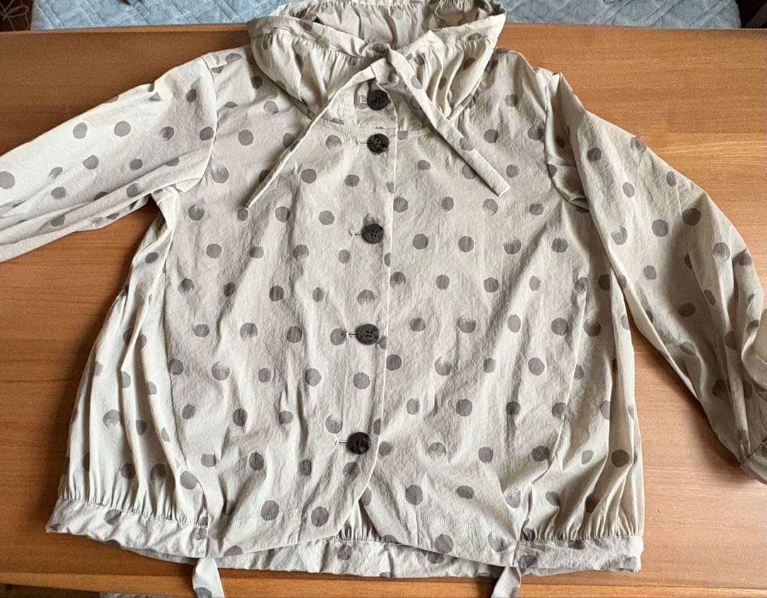 センソユニコ　慈雨　ストレッチワッシャードット はおり