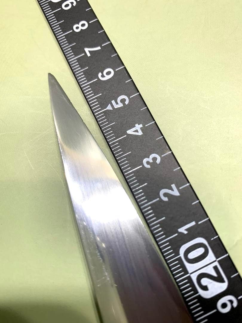 とぎ久別作　本鍛錬　極上　柳刃包丁　刃渡り27cm