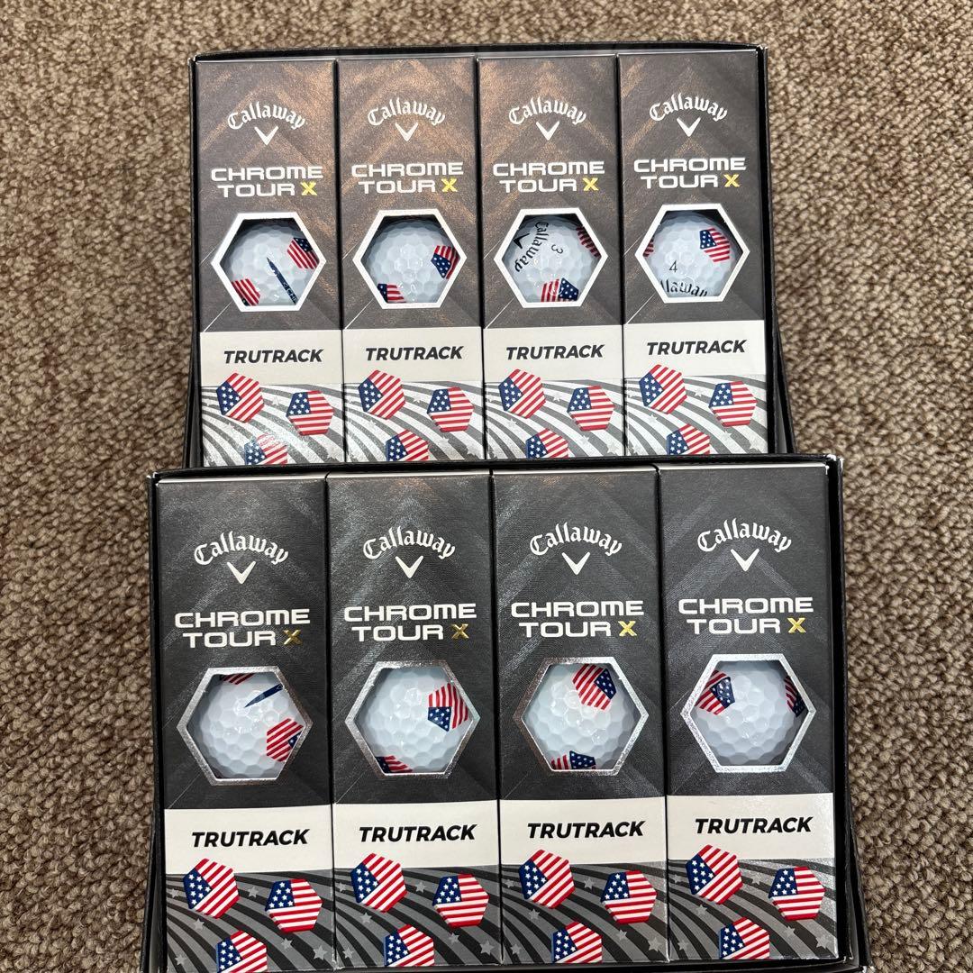 キャロウェイ　クロムツアーＸ　ゴルフボール　2ダース　新品