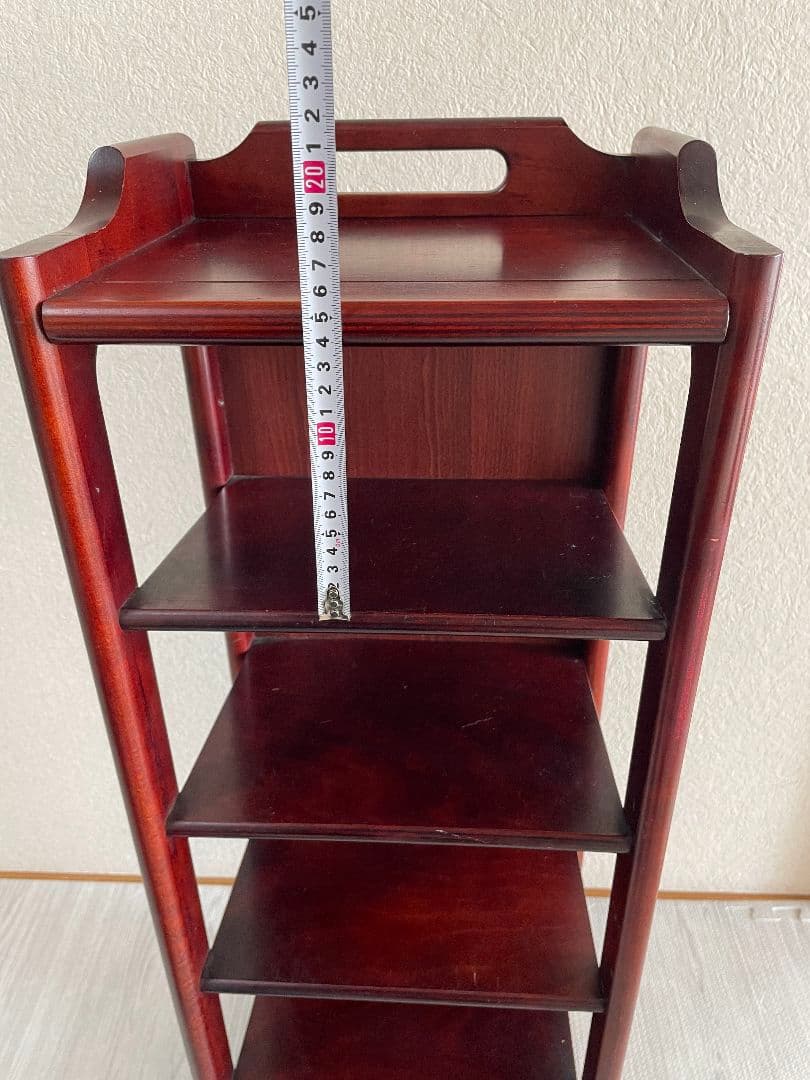 ミーコ　レトロ　karimoku　カリモク家具　スリッパラック　収納