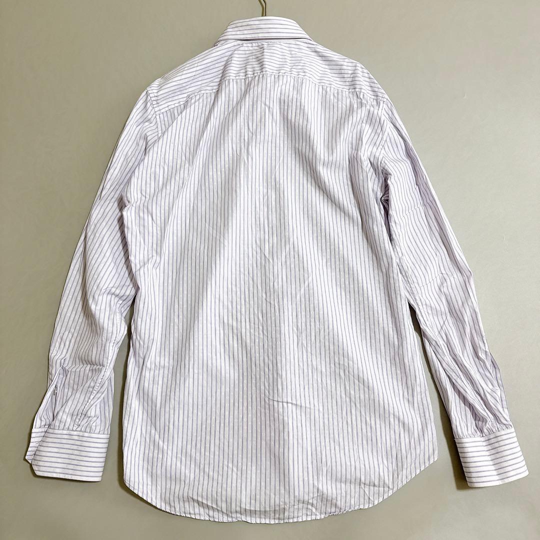 ルイヴィトン モノグラム総柄 ドレスシャツ 大きいサイズ 185 ホワイト 白