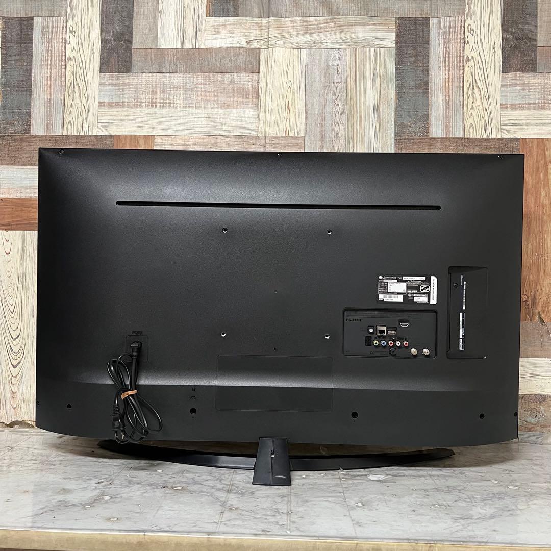 即日受渡❣️全国送料込 LG 43V型4Kチューナ内蔵テレビ、ネット視聴多数