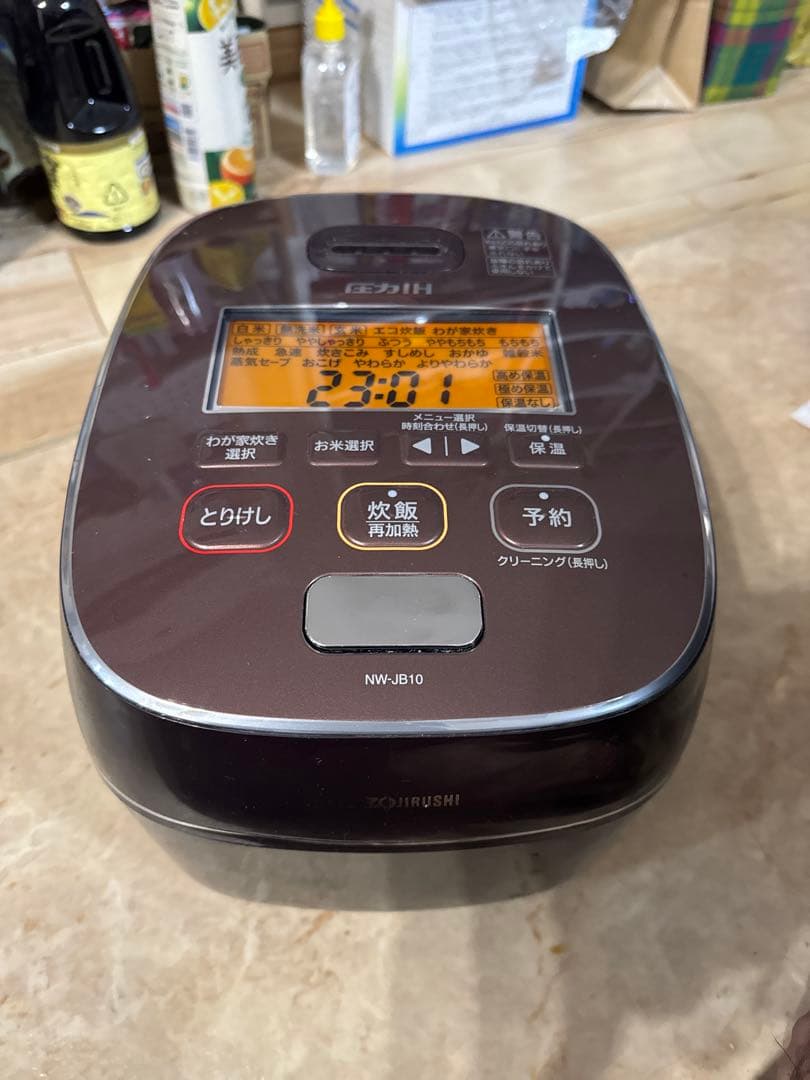 炊飯器 NW-JB10 予約機能付き
