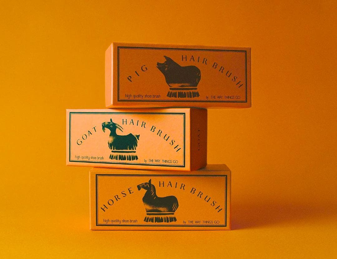 TWTG THE WAY THINGS GO 最高級靴 ブラシ 靴磨き