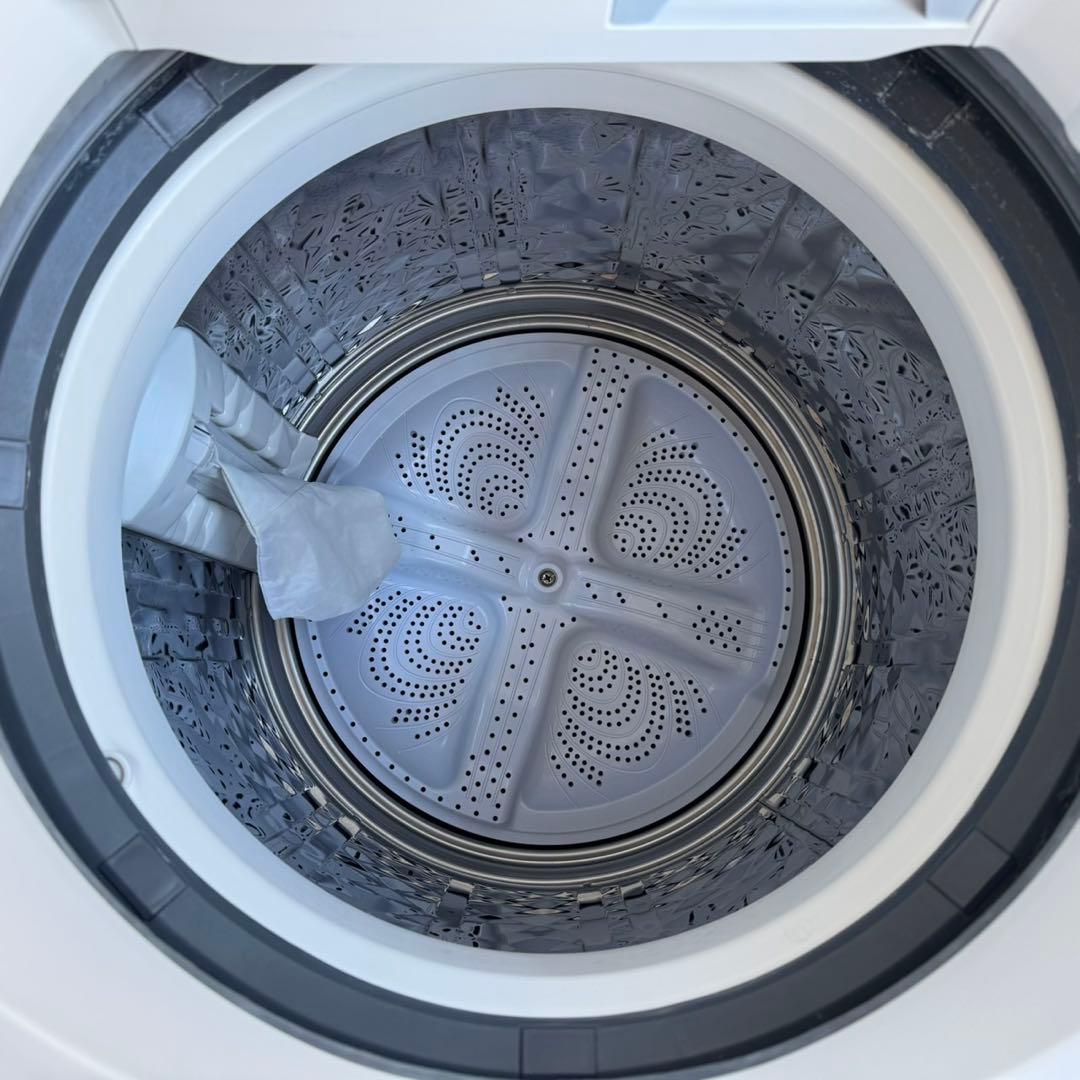 70⭐️2023年製美品★シャープ　洗濯機　熱乾燥　インバーター　8KG 大容量
