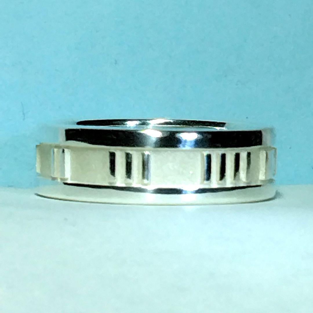 ティファニーアトラスリング 14号弱　新品仕上げ　ほぼ無傷未使用に近い