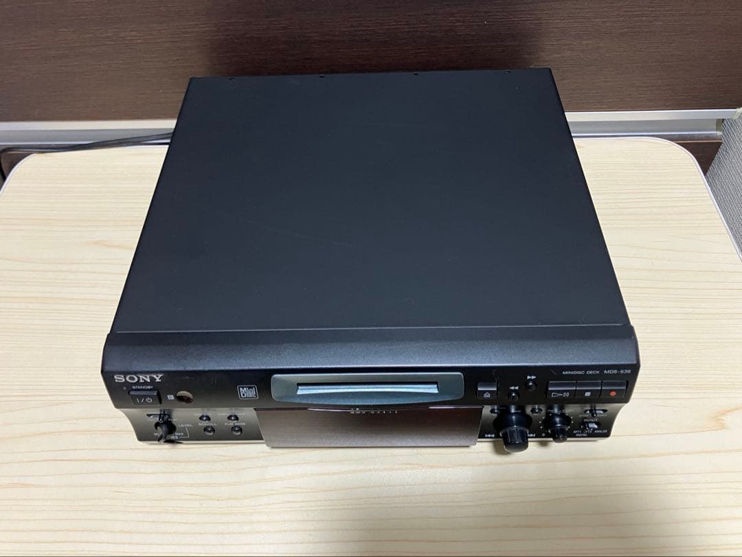 SONY ソニー　MDデッキ　MDS-S39 メンテナンス済