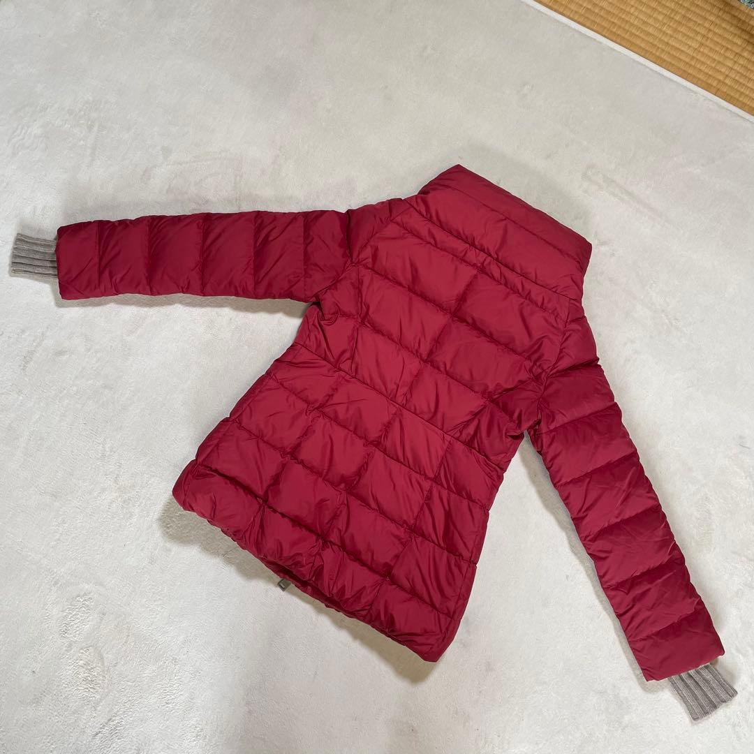 【美品】 ヘルノ ポーラテック ダウンジャケット ニット切替 L 40