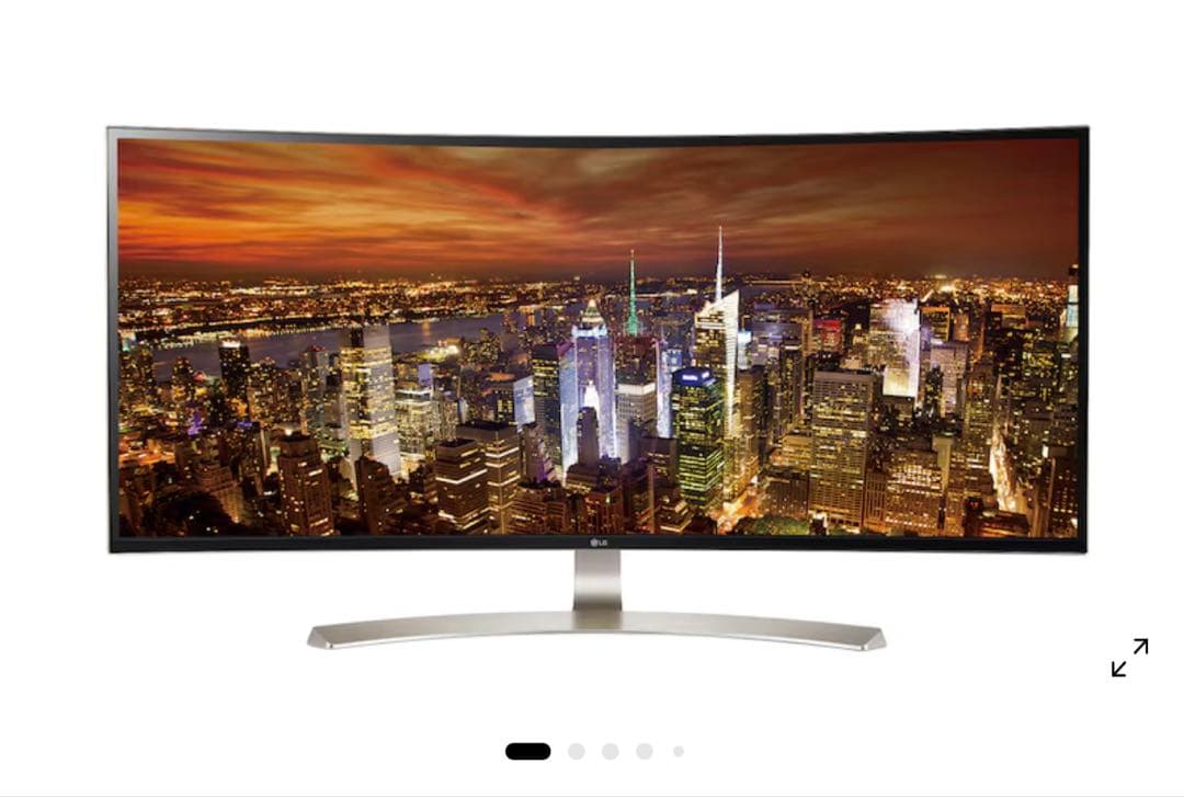 【最終値下‼︎】LG 37.5 曲面ウルトラワイドモニター 38UC99-W