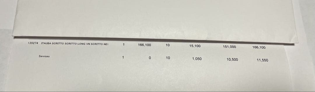 ベルルッティ イタウバ　カリグラフィー　ラウンドジップ 長財布