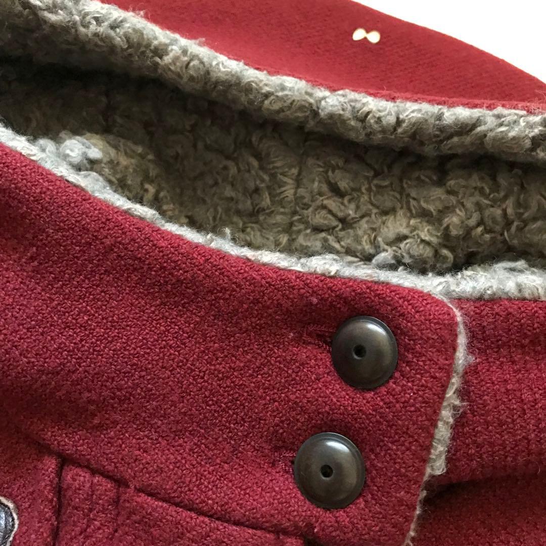 希少✨ミナペルホネン ダッフルコート 高級 ヤクウール 金のチャーム M