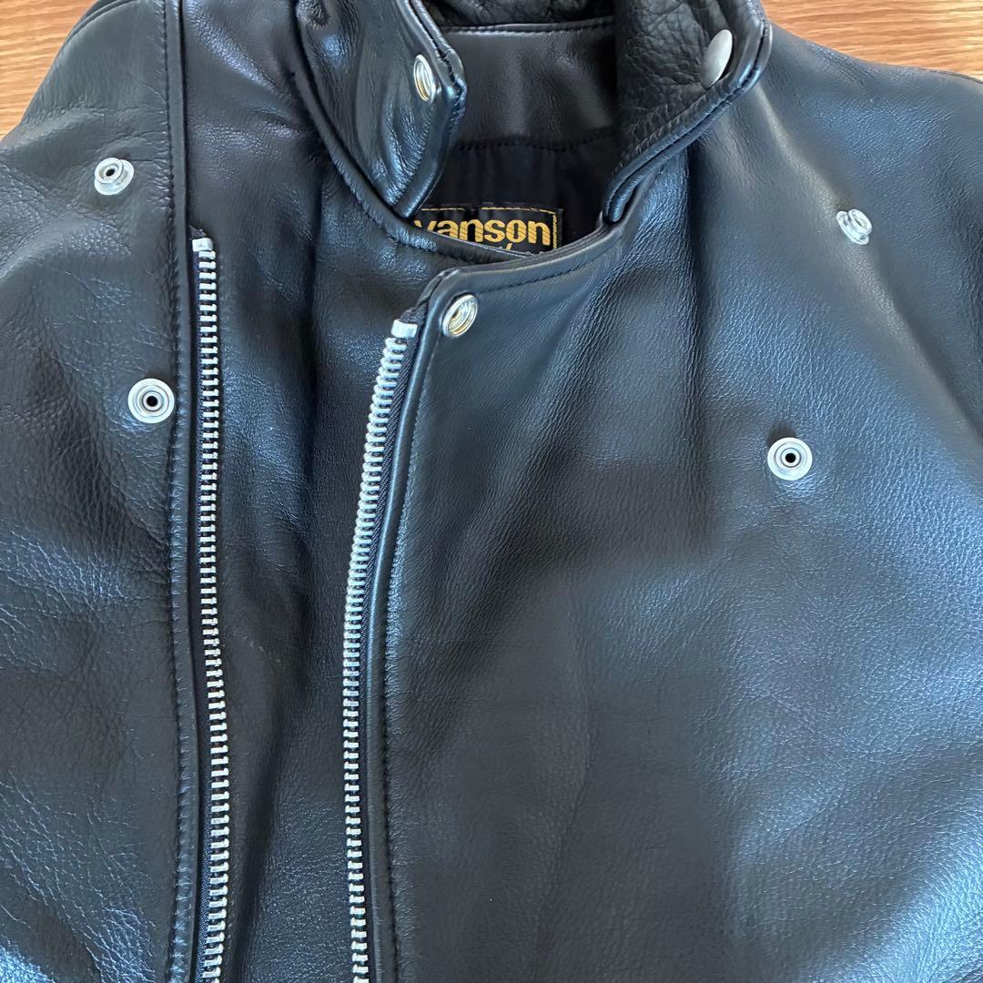 春*の様 【週末限定価格！】Vanson USA製 C2R ダブル ライダースジ