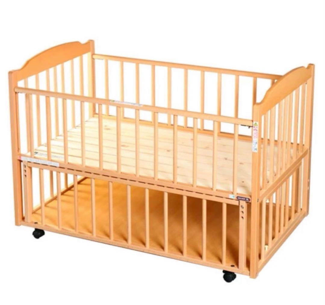 【美品】ベビーベッド　サワベビー　送料込