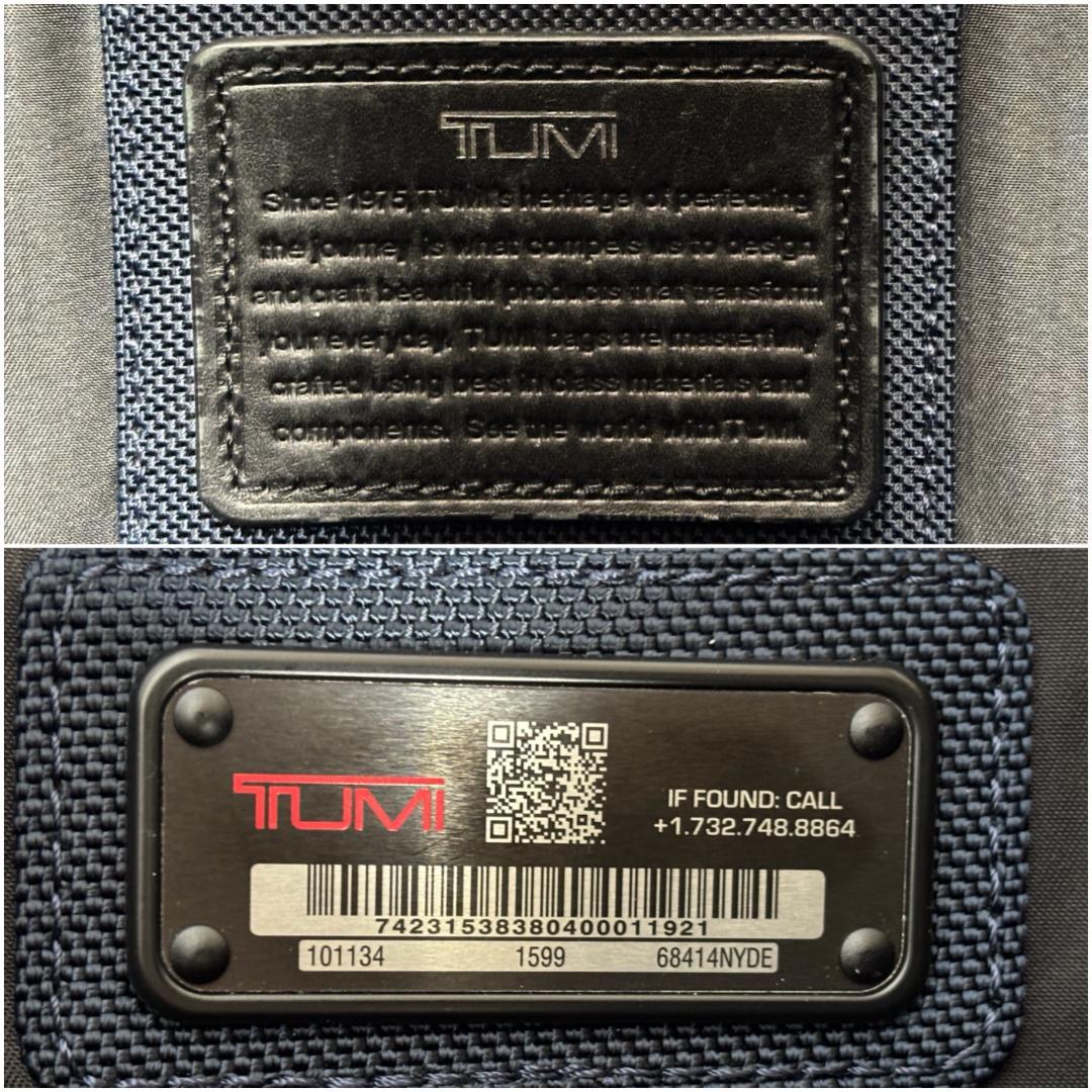 良品・限定 トゥミ JARVIS トートバッグ ビジネス ネイビー×ブラック