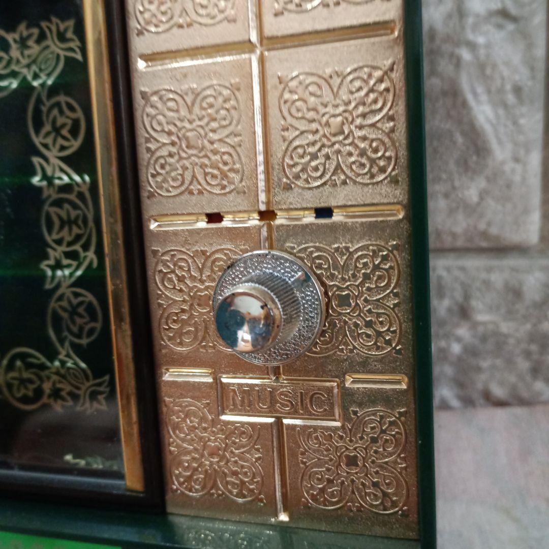 【新品】東京時計 置き時計 昭和レトロ　スペースエイジ　緑　美品　レア