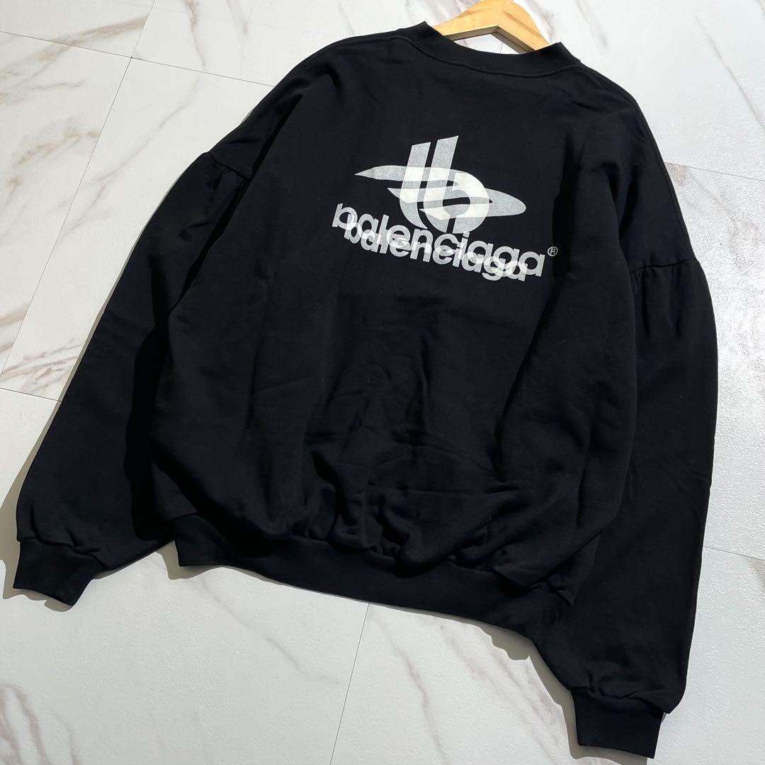 美品現行 BALENCIAGAバレンシアガ24SS レイヤードスポーツスウェット