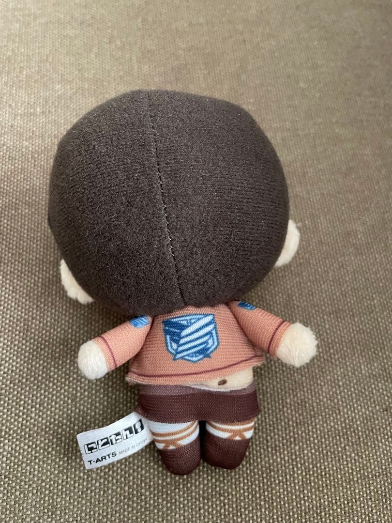 にとたん　進撃の巨人　マスコットキーホルダー　リヴァイ エレン　2個セット