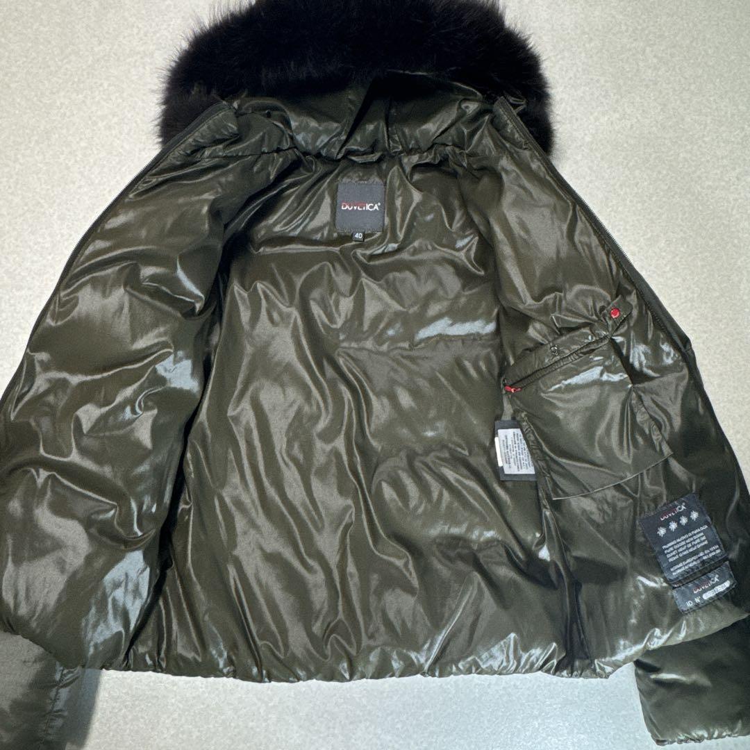 美品⭐️DUVETICA フォックスファー ダウンジャケット 40 イタリア製