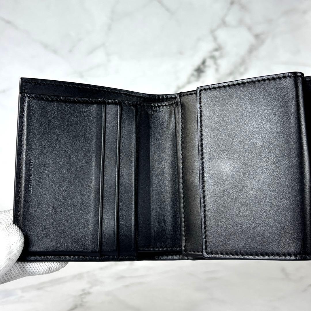 CELINE セリーヌ　トリオンフ　カーフスキン　三つ折り　財布　ミニ財布