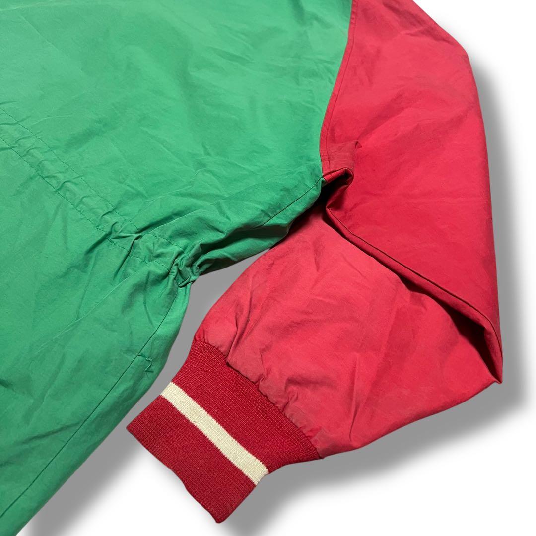 90s ポロラルフローレン マウンテンパーカー クレイジーパターン デッキフック