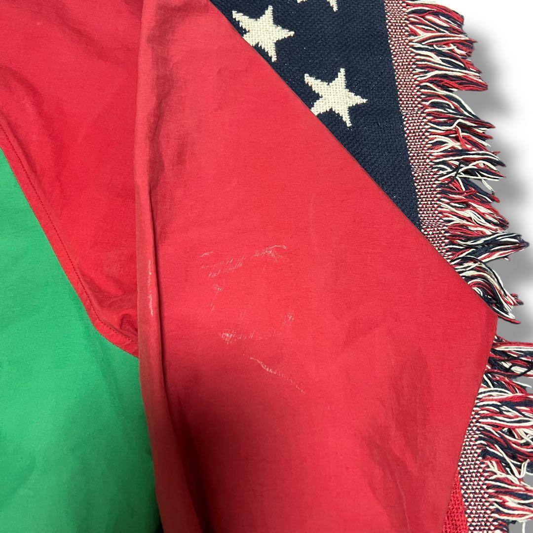 90s ポロラルフローレン マウンテンパーカー クレイジーパターン デッキフック