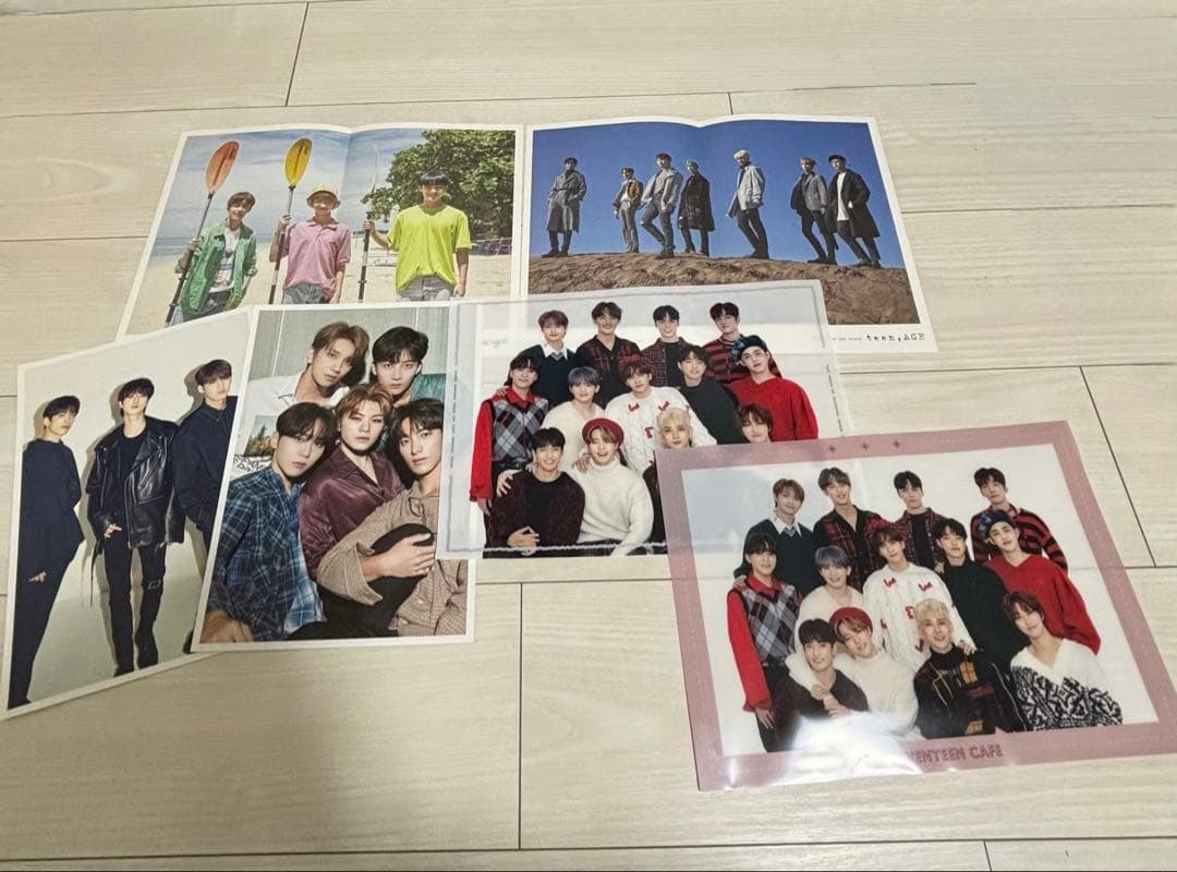 seventeen トレカ ポストカードなど　 まとめ売り バラ売り可
