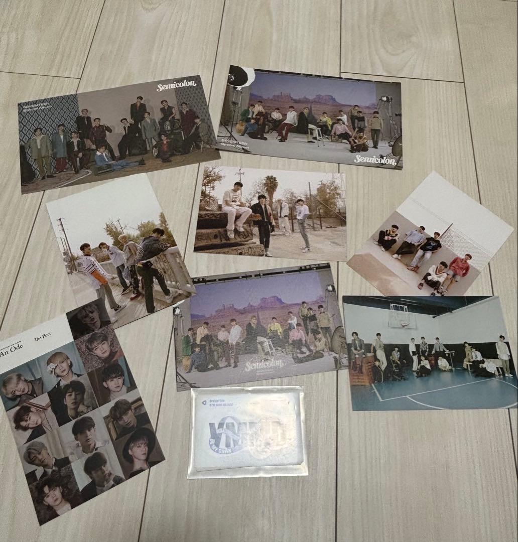 seventeen トレカ ポストカードなど　 まとめ売り バラ売り可