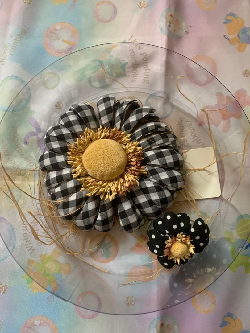 ピンクハウスマーガレットコサージュ