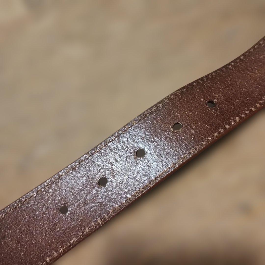 デッドストック肉厚RALPH LAURENラルフローレンレザーベルト